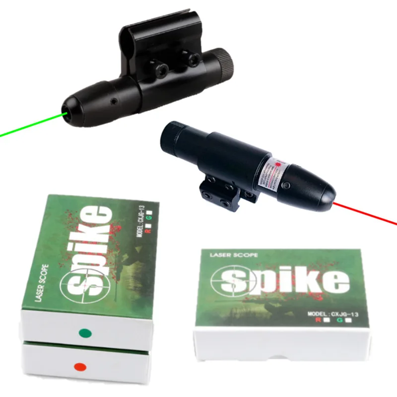 

Universal Green/red Laser Sight Fit For 11mm 20mm Rail Hunting Airsoft Air Guns Tactical Rifle Without Battery