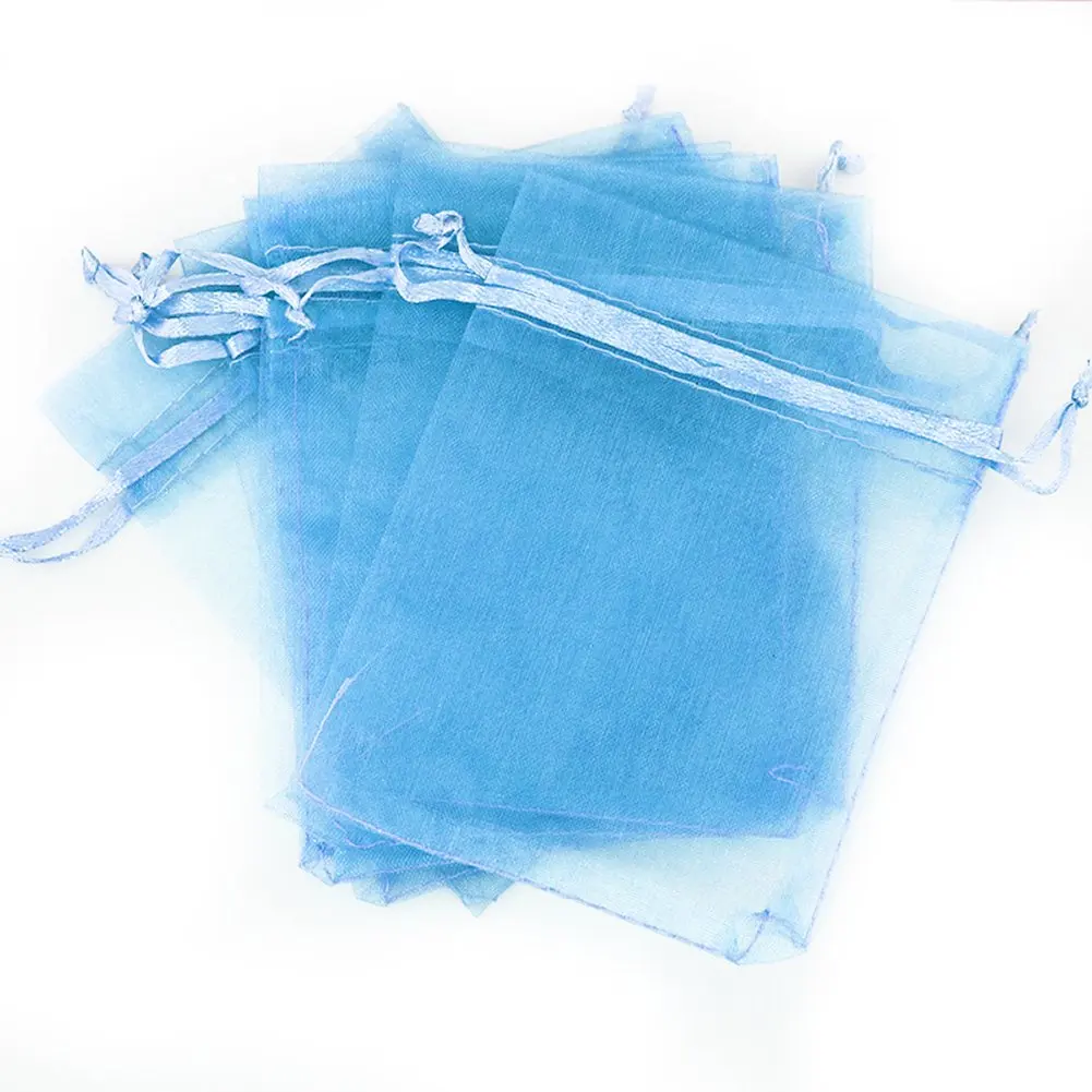 100pcs Blue Organza Gift Bags With Drawstring Sheer Pouch Bag Jewelry Wrap Organza Pouches For Party Wedding Birthday Favors
100pcs Blue Organza Gift Bags With Drawstring Sheer Pouch Bag Jewelry Wrap Organza Pouches For Party Wedding Birthday Favors