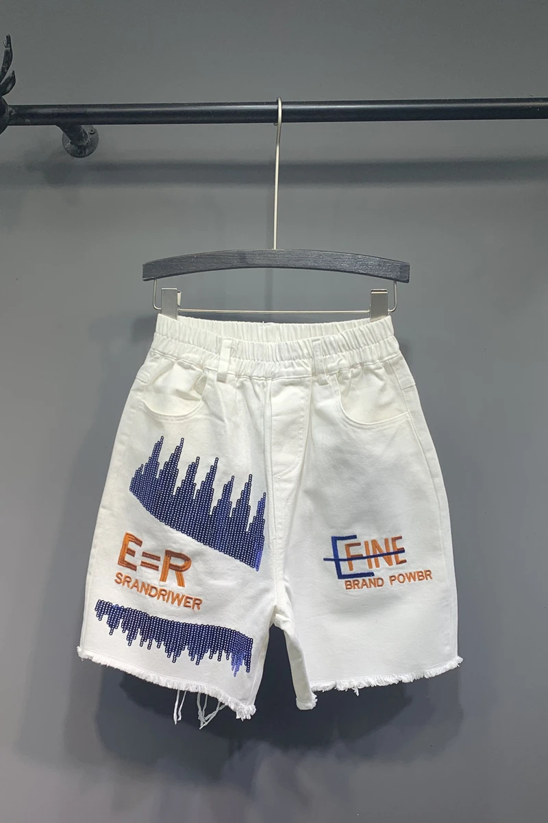 Denim Shorts Jeans Womens Femme Clothing High-Waist of Woman Pattern Summer DM001
Denim Shorts Jeans Womens Femme Clothing High-Waist of Woman Pattern Summer DM001