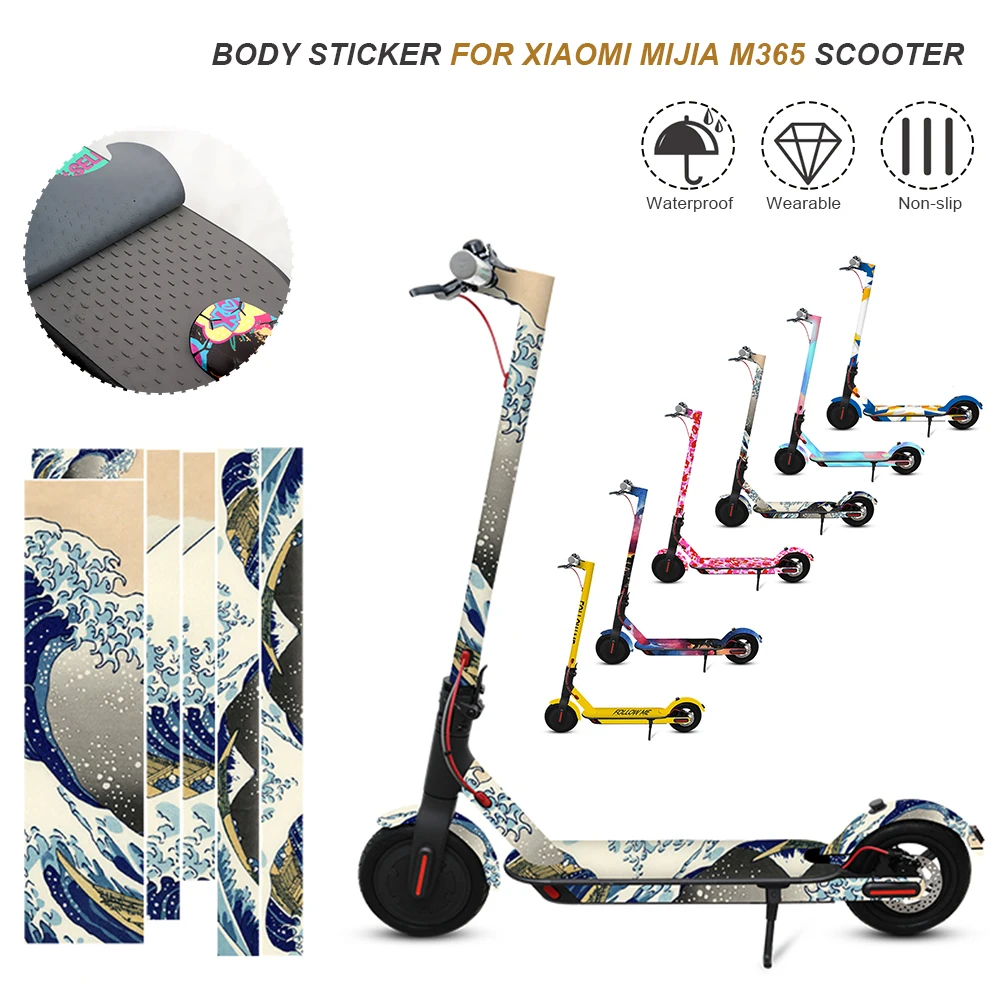 Electric Scooter Body Waterproof Sticker Personalized Sticker Full Body Sticker for Xiaomi Mijia M365 Electric Scooter Parts
Electric Scooter Body Waterproof Sticker Personalized Sticker Full Body Sticker for Xiaomi Mijia M365 Electric Scooter Parts