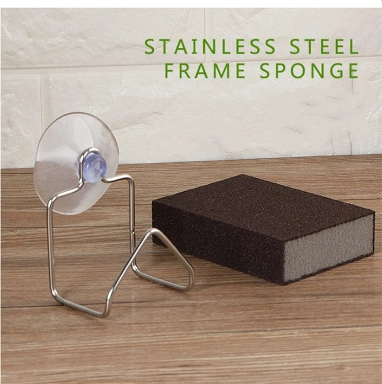 Portable Suction Cup Stainless Steel Drain Rack Cleaning Cloth Shelf Dish Drainer Sponge Holder Sink Rack Kitchen Accessories
Portable Suction Cup Stainless Steel Drain Rack Cleaning Cloth Shelf Dish Drainer Sponge Holder Sink Rack Kitchen Accessories