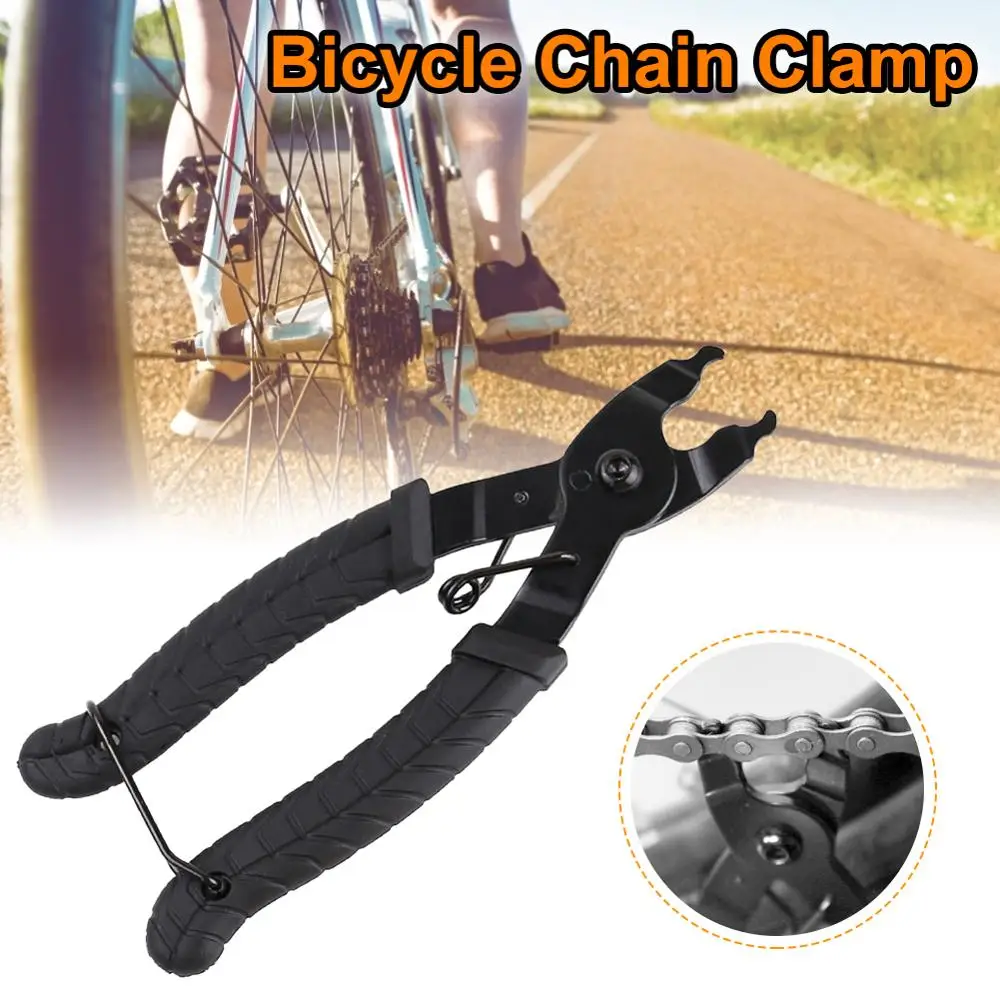 Bicycle Chain Clamp Quick Link Button Mount Rivet Closure Overhaul Removal Install Plier Bike Repair Service Tool
Bicycle Chain Clamp Quick Link Button Mount Rivet Closure Overhaul Removal Install Plier Bike Repair Service Tool