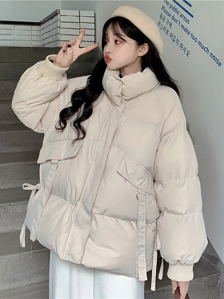 Cotton clothing 2020 new women's winter cotton padded coat Korean loose thickened bread suit
Cotton clothing 2020 new women's winter cotton padded coat Korean loose thickened bread suit