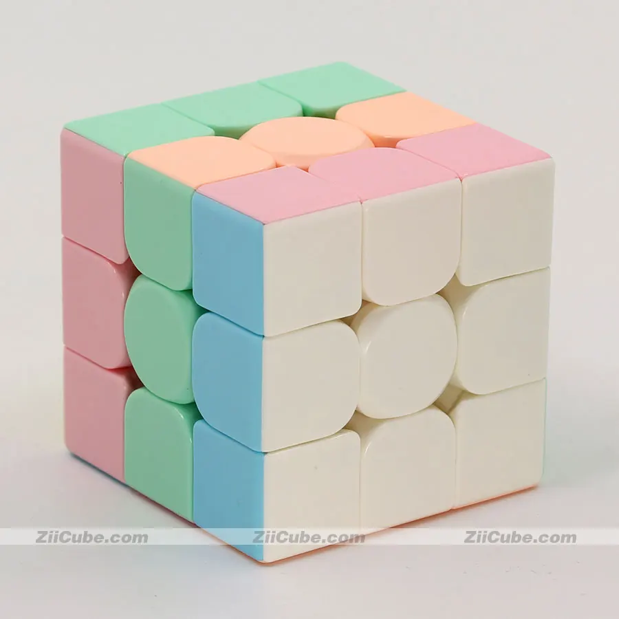 Магические кубики MoYu MeiLong Macaron 2 3 4 5 2x2 3x3 4x4 5x5 профессиональные скоростные розовый