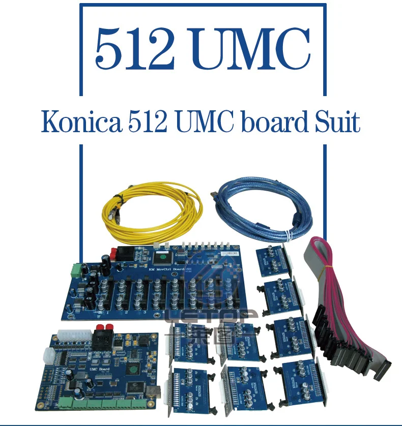 UMC комплект платы konica 512 Печатающая головка umc плата для растворителя принтера |