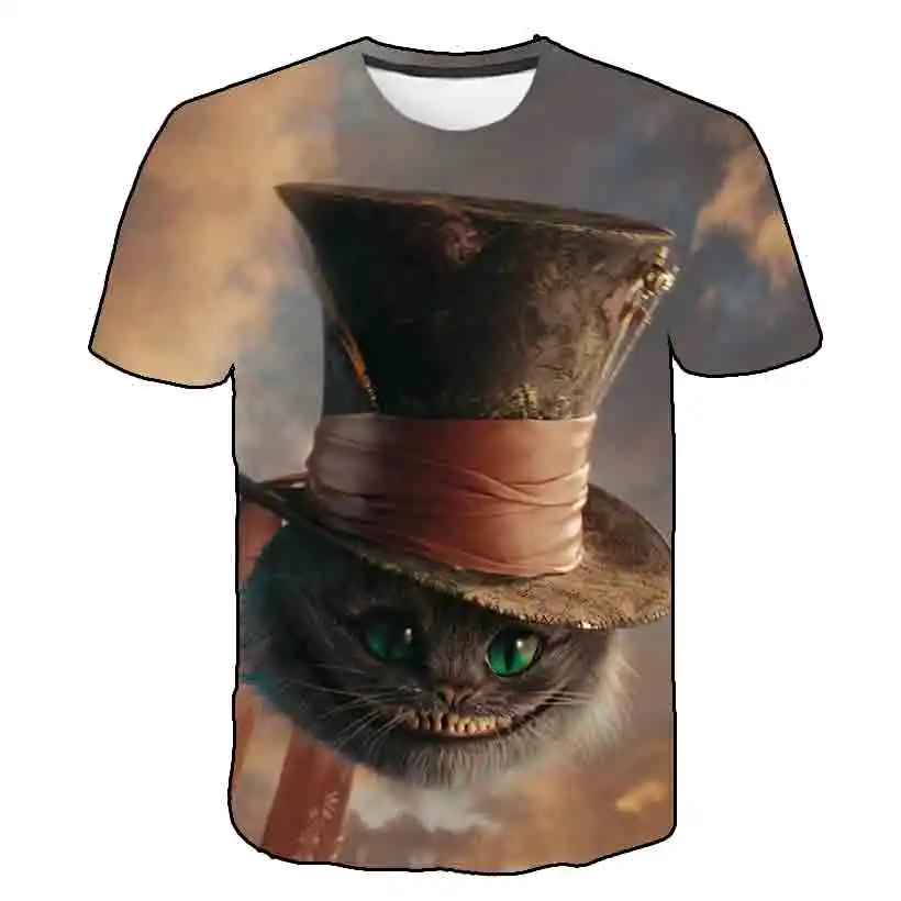 2021 Cute 3D Animal T Shirt kids Clothes Summer Short Printed Funny Cat t-shirt Boys Streetwear Teenager Children Tops 4-14T
2021 Cute 3D Animal T Shirt kids Clothes Summer Short Printed Funny Cat t-shirt Boys Streetwear Teenager Children Tops 4-14T