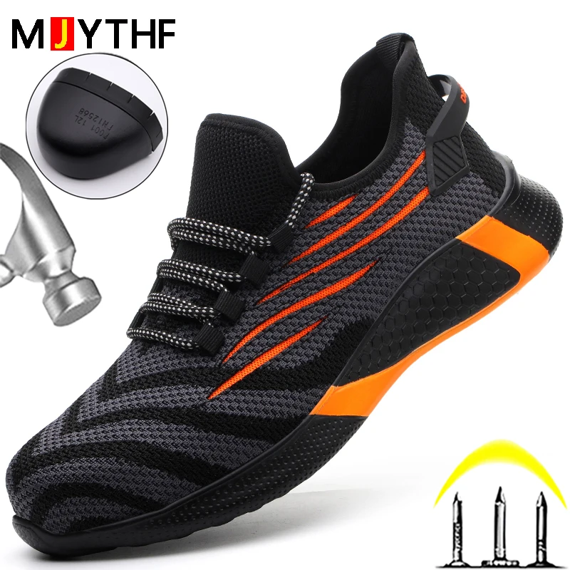 Fashion Safety Shoes Man Work Sneakers Steel Toe Shoes Work Boots Anti-puncture Indestructible Shoes Mens Industrial Shoes 50
Fashion Safety Shoes Man Work Sneakers Steel Toe Shoes Work Boots Anti-puncture Indestructible Shoes Mens Industrial Shoes 50