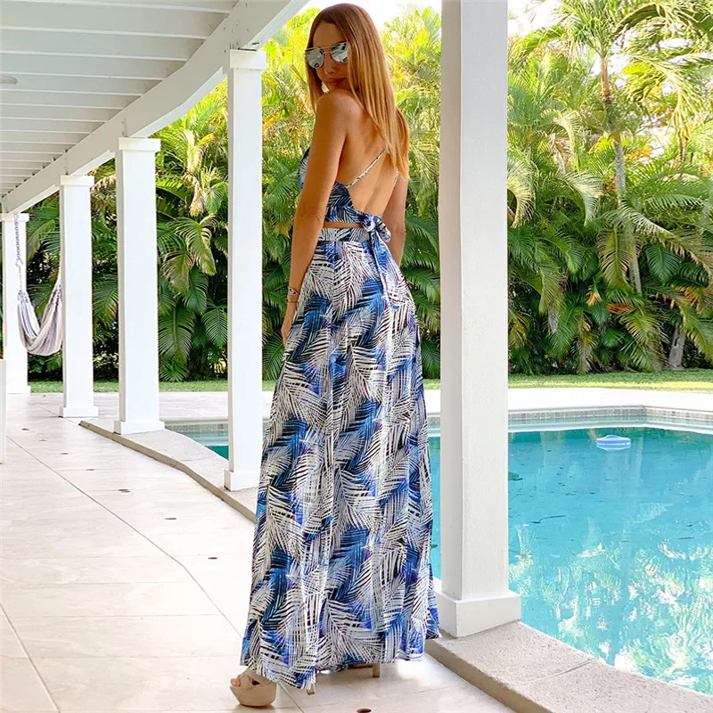 2021 New Summer 2 Piece Set Tracksuit Women Casual Print Backless Crop Strap And High Waist Maxi Skirt Suits Sexy Woman Clothes
2021 New Summer 2 Piece Set Tracksuit Women Casual Print Backless Crop Strap And High Waist Maxi Skirt Suits Sexy Woman Clothes