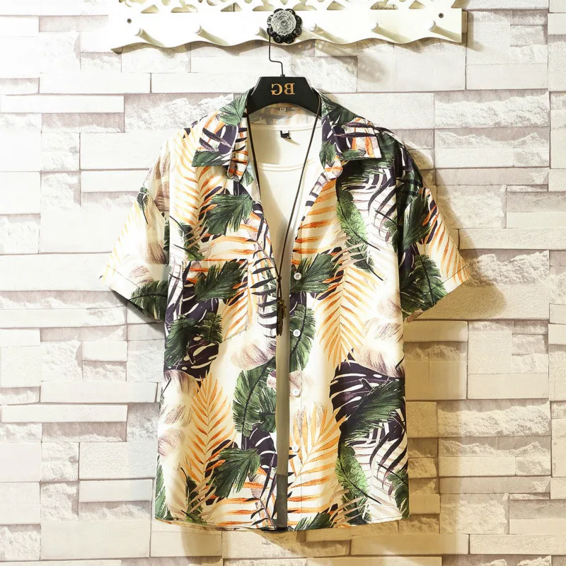 Men Vintage Shirt Print Harajuku Summer Blouse Short Sleeve Beach Hawaiian Casual Retro European Clothing Oversize
Men Vintage Shirt Print Harajuku Summer Blouse Short Sleeve Beach Hawaiian Casual Retro European Clothing Oversize