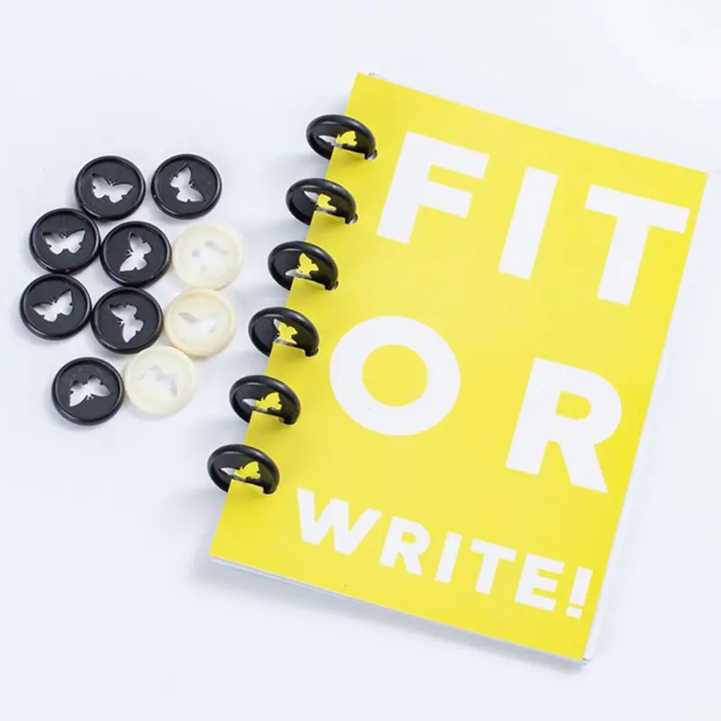 20pcs 26mm Butterfly Notebook Plastic Binding Ring Mushroom Hole Disc 360 Degree 1XCE
20pcs 26mm Butterfly Notebook Plastic Binding Ring Mushroom Hole Disc 360 Degree 1XCE