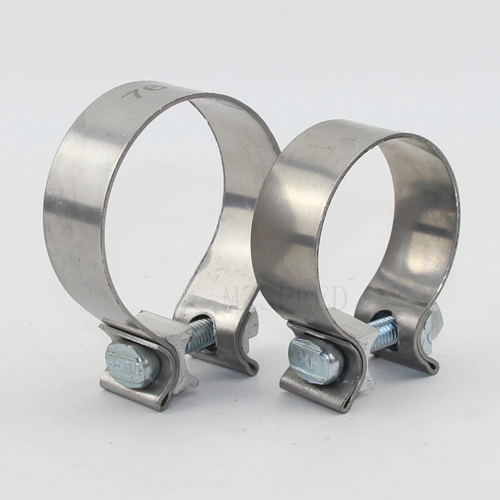 2.0" 2.25" 2.5" 3.0" 4.0" Stainless Exhaust Lap Joint Exhaust Band Clamp Exhaust Sleeve Butt Joint Clamp
2.0" 2.25" 2.5" 3.0" 4.0" Stainless Exhaust Lap Joint Exhaust Band Clamp Exhaust Sleeve Butt Joint Clamp