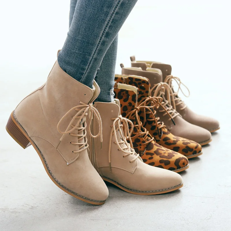 Women Ankle Boots For Martin Boots Female Winter Boots Women Pointed Leather Shoes Winter Autumn Boots Leopard Booties Plus Size
Women Ankle Boots For Martin Boots Female Winter Boots Women Pointed Leather Shoes Winter Autumn Boots Leopard Booties Plus Size