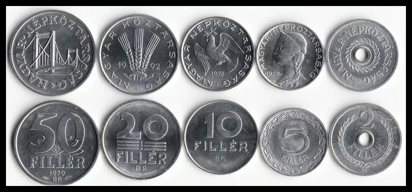 Hungarian Coins Philler Edition 1 Set 5 Pieces Europe Coins New Original Coin Unc Commemorative Edition 100% Real Eu 
Hungarian Coins Philler Edition 1 Set 5 Pieces Europe Coins New Original Coin Unc Commemorative Edition 100% Real Eu