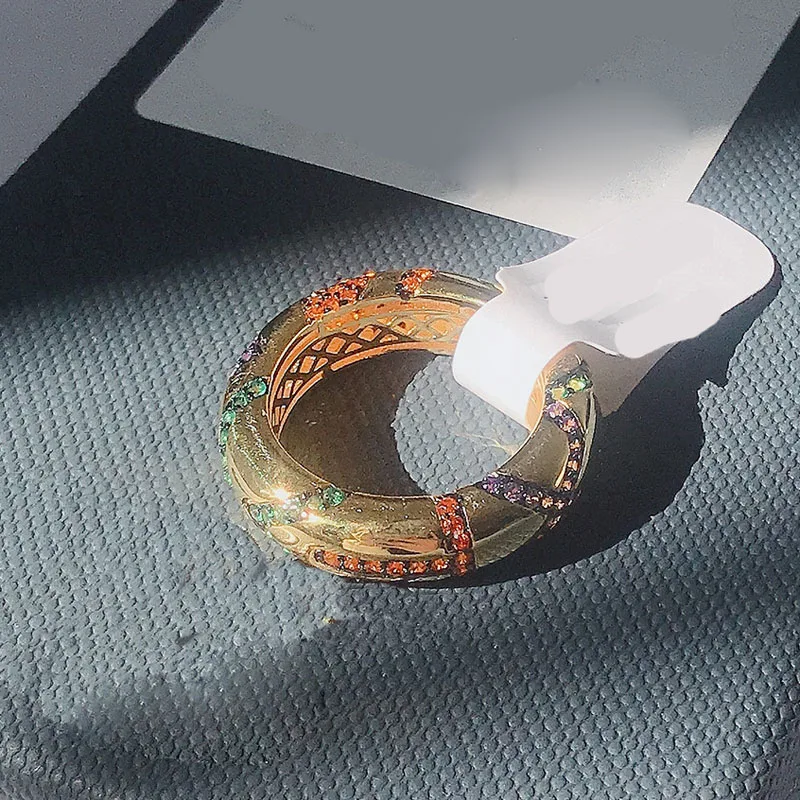 UMGODLY Luxury Brand Solid Copper Ring Multicolor Ceometric Tribal Single Women Gold Color Sliding Mana Fashion Jewelry
UMGODLY Luxury Brand Solid Copper Ring Multicolor Ceometric Tribal Single Women Gold Color Sliding Mana Fashion Jewelry