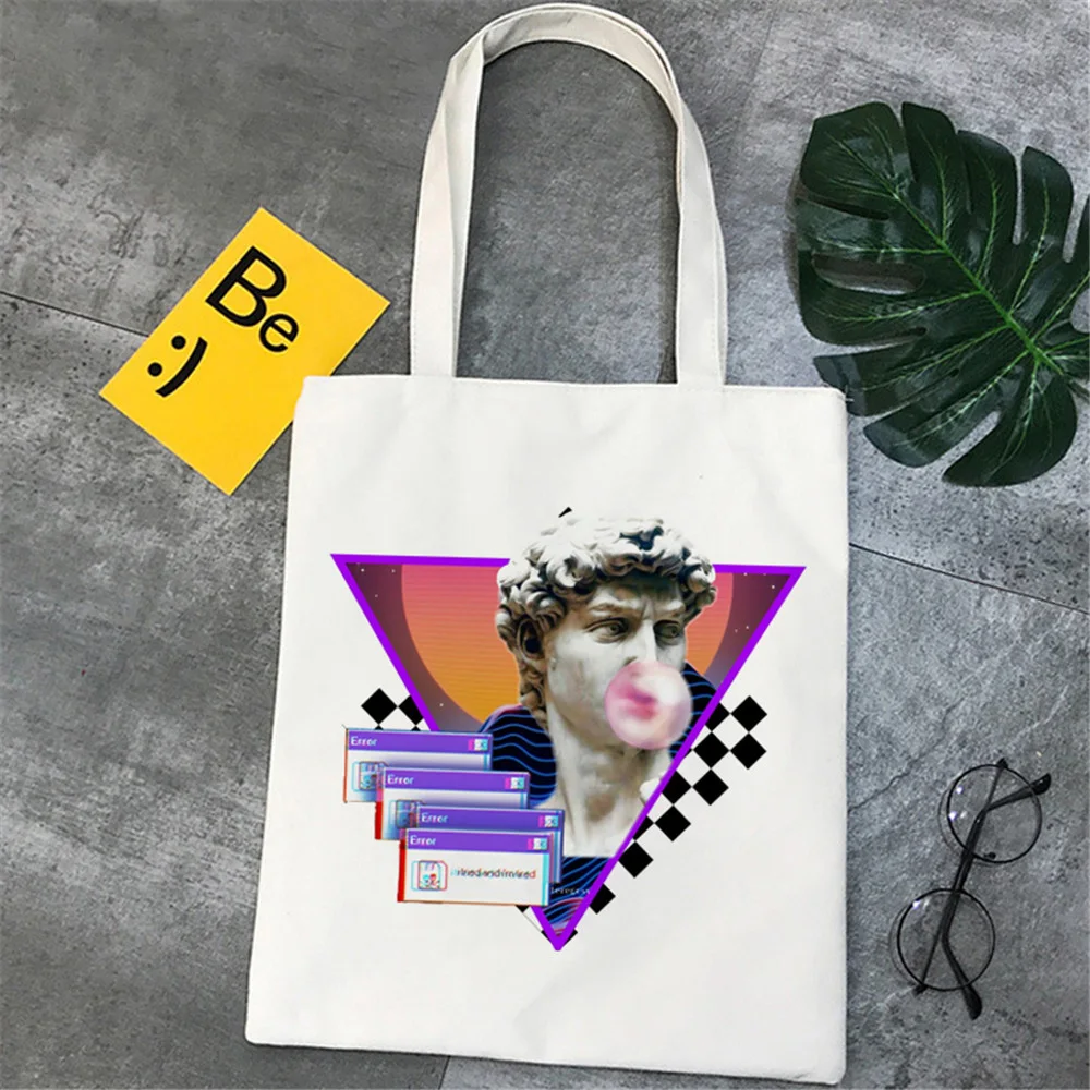 Ladies Shoulder Shopping Bag Michelangelo shopping bag recycle bag shopper handbag reusable bag Funny Travel Women tote Bag
Ladies Shoulder Shopping Bag Michelangelo shopping bag recycle bag shopper handbag reusable bag Funny Travel Women tote Bag