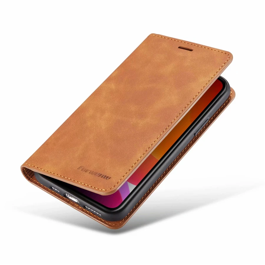 Кожаный чехол с откидной крышкой для Samsung Galaxy A21s A31 A6 A7 A8 2018 A750 A50 A70 S A40 A20 A10