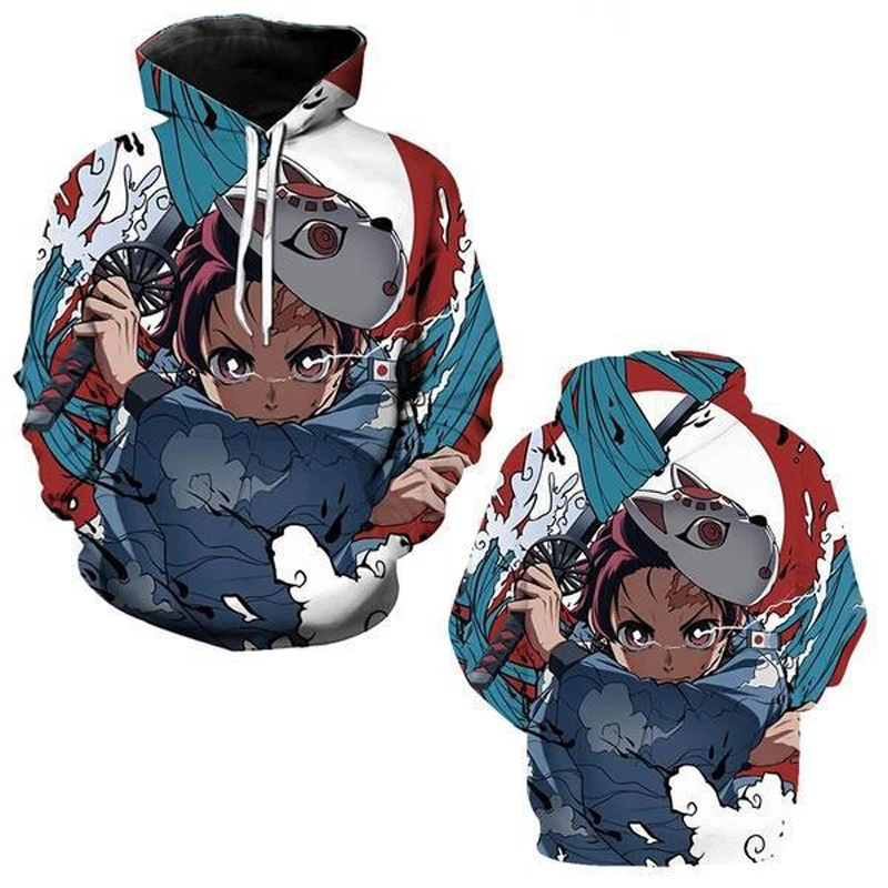 Demon Slayer hooded Sweatshirt 3D Printed Hoodies Men Casual Tanjirou Kamado Nezuko Agatsuma Zenitsu Sweatshirt Jacket
Demon Slayer hooded Sweatshirt 3D Printed Hoodies Men Casual Tanjirou Kamado Nezuko Agatsuma Zenitsu Sweatshirt Jacket