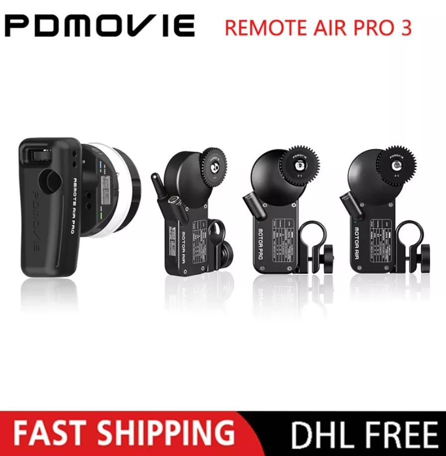 

PDMOVIE REMOTE AIR PRO 3 Беспроводная система управления объективом непрерывного изменения фокусировки для камеры DSLR видеосъемки