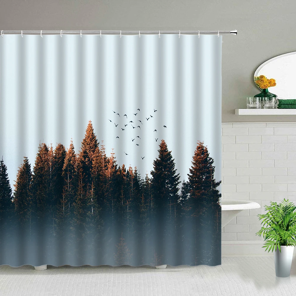 Spring Scenery Shower Curtain Forest Waterfall Retro Bridge Paris Tower Landscape Bathroom Decor Cloth Chic Curtains With Hooks
Spring Scenery Shower Curtain Forest Waterfall Retro Bridge Paris Tower Landscape Bathroom Decor Cloth Chic Curtains With Hooks