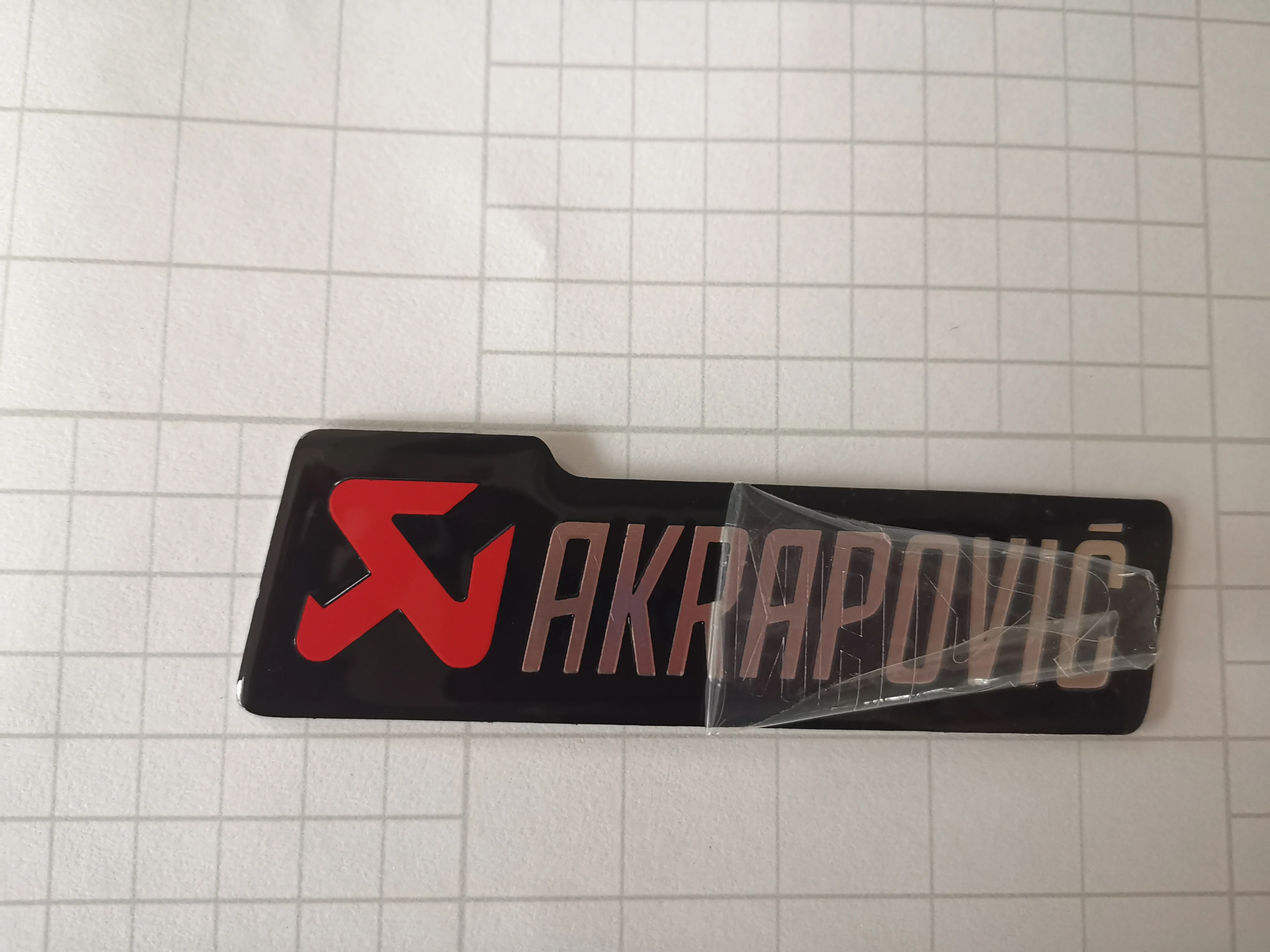 3D алюминиевая мотоциклетная наклейка для Akrapovic глушитель выхлопных газов