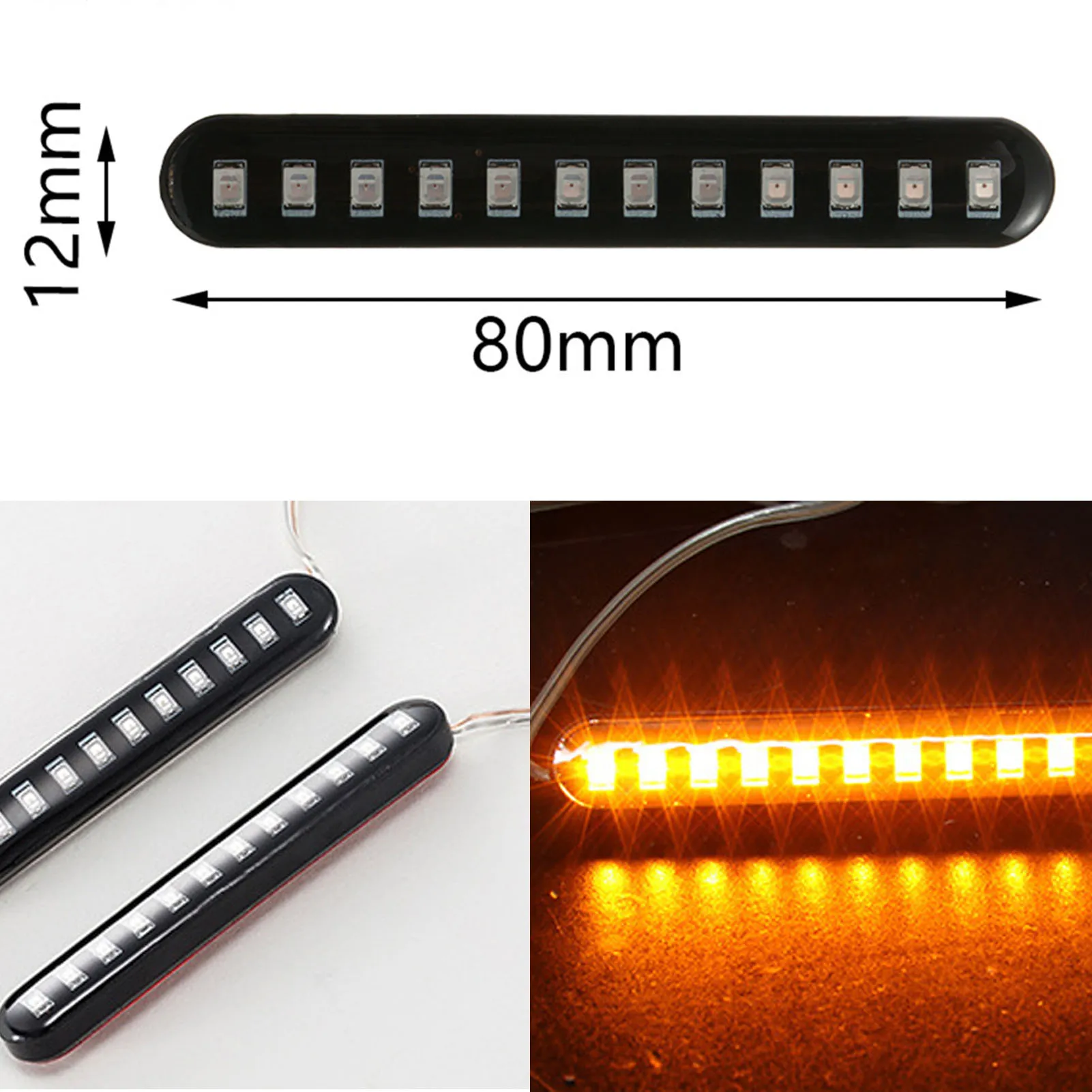 2Pcs 12V Universal Turn Signal Light 12LED License Plate Lamp for Car Motorcyle Accessories
2Pcs 12V Universal Turn Signal Light 12LED License Plate Lamp for Car Motorcyle Accessories