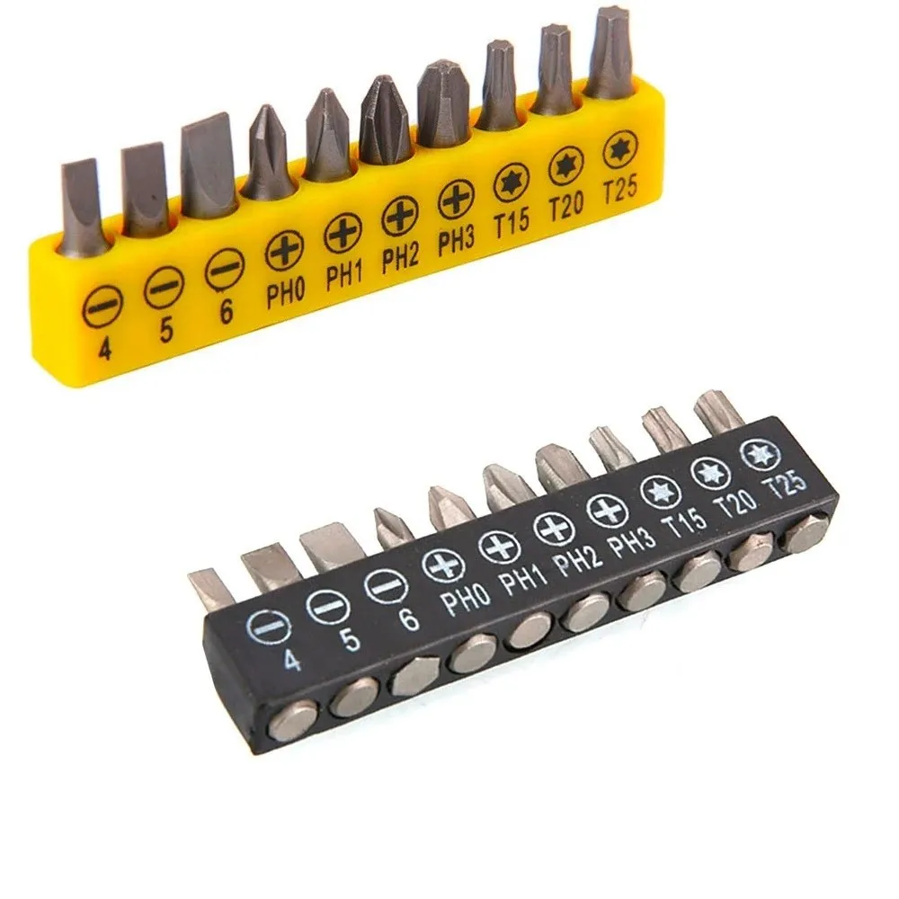 Набор насадок для отверток, комплект из 10 штук, с плоской головкой Torx, с крестовой отверткой, инструменты для ручного инструмента
Набор насадок для отверток, комплект из 10 штук, с плоской головкой Torx, с крестовой отверткой, инструменты для ручного инструмента