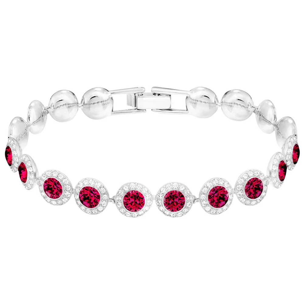 Original SWA With Box Fashion Jewelry ANGELIC Bracelet Shine Blue Red Clear Crystal High Quality Crystal Bracelet For Girlfriend
Original SWA With Box Fashion Jewelry ANGELIC Bracelet Shine Blue Red Clear Crystal High Quality Crystal Bracelet For Girlfriend