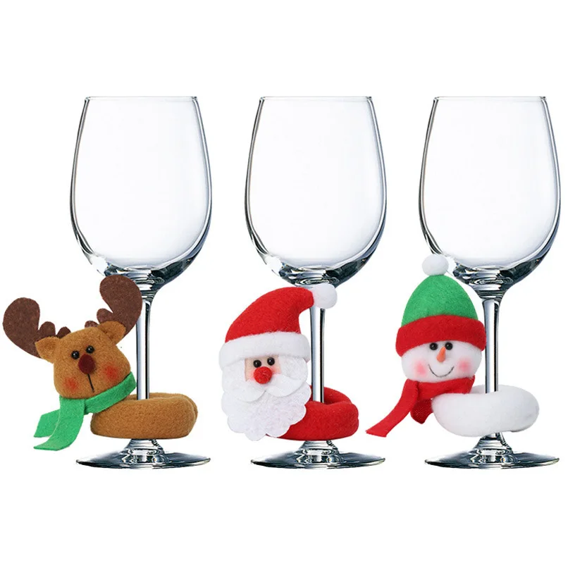 Christmas Wine Glass Decoration Snowman Elk Santa Claus Party ornament For Home Festival Table Decor Bar Supplies New Year 2022
Christmas Wine Glass Decoration Snowman Elk Santa Claus Party ornament For Home Festival Table Decor Bar Supplies New Year 2022