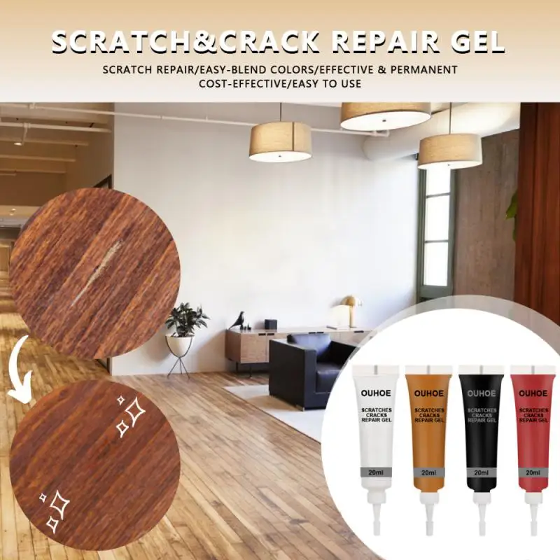 20ml Solid Wood Furniture Scratch Crack Repair Gel Wooden Floor Crack Repair Cream Polymer Resin Wooden Furniture Repair Caulk
20ml Solid Wood Furniture Scratch Crack Repair Gel Wooden Floor Crack Repair Cream Polymer Resin Wooden Furniture Repair Caulk