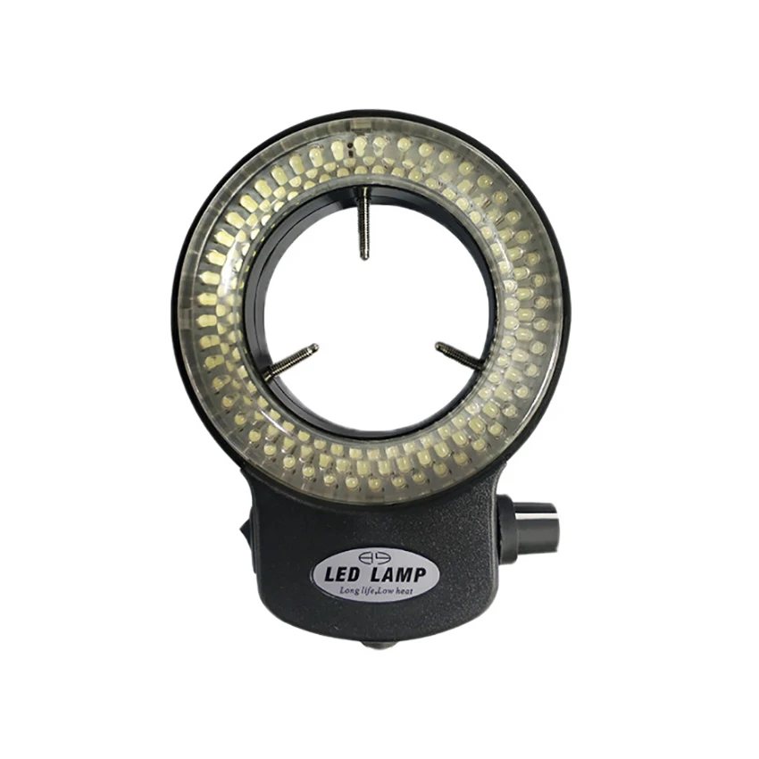 Microscope Ring Light White Light Adjustable 144 LED Ring Lamp Illuminator for Stereo Microscope & Camera, US Plug
Microscope Ring Light White Light Adjustable 144 LED Ring Lamp Illuminator for Stereo Microscope & Camera, US Plug