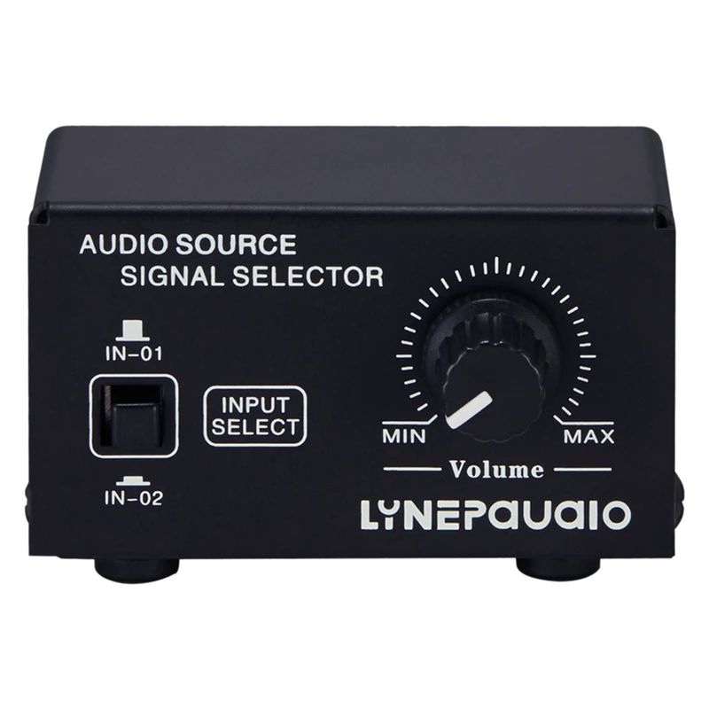LYNEPAUAIO Audio Switcher 2 Input 1 Out Stereo Speaker Switch Rca Audio Source Signal Selection No Loss
LYNEPAUAIO Audio Switcher 2 Input 1 Out Stereo Speaker Switch Rca Audio Source Signal Selection No Loss