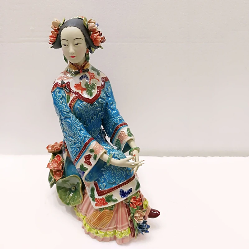 PORCELAIN CLASSICAL LADY EARLY LOTUS GIRL DECORATION ART COLLECTION HANDMADE DOLL TRADITIONAL CERAMIC STATUE CRAFT CHRISTMAS
PORCELAIN CLASSICAL LADY EARLY LOTUS GIRL DECORATION ART COLLECTION HANDMADE DOLL TRADITIONAL CERAMIC STATUE CRAFT CHRISTMAS