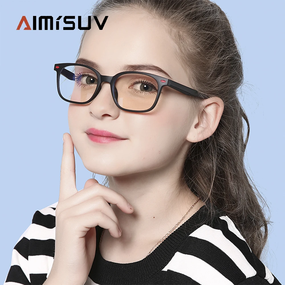 Очки AIMISUV гибкие с защитой от сисветильник модные дорожные компьютерные очки для