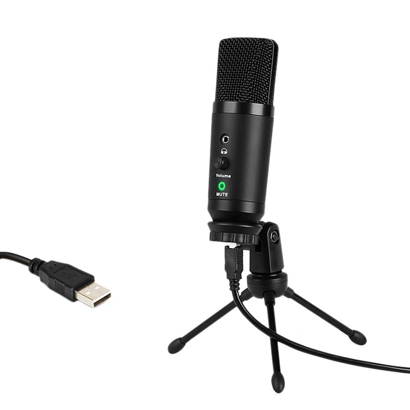 Лучшие предложения, конденсаторный USB-микрофон, микрофон, используемый для записи голоса, голоса, потокового видео, трансляции и прямых тран...
Лучшие предложения, конденсаторный USB-микрофон, микрофон, используемый для записи голоса, голоса, потокового видео, трансляции и прямых тран...