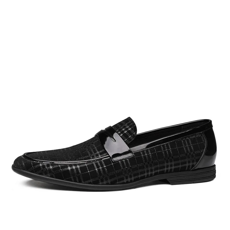 Genuine Leather Plaid Pattern Business Shoes Men Oxfords Fashion Dress Formal Office Classic Wedding Party Shoes Zapatillas G236
Genuine Leather Plaid Pattern Business Shoes Men Oxfords Fashion Dress Formal Office Classic Wedding Party Shoes Zapatillas G236