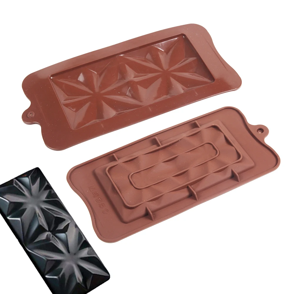 New Silicone Chocolate Mold Square Baking Tools Non-Stick Silicone Cake Mould Jelly Candy 3D DIY Molds Kitchen Accessories
New Silicone Chocolate Mold Square Baking Tools Non-Stick Silicone Cake Mould Jelly Candy 3D DIY Molds Kitchen Accessories