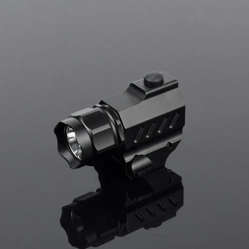 Airsoft Mini Pistol Light QD Quick Detach Handgun Flashlight LED Rifle Gun Tactical Torch for 20mm Rail Glock 17 19 18C 24
Airsoft Mini Pistol Light QD Quick Detach Handgun Flashlight LED Rifle Gun Tactical Torch for 20mm Rail Glock 17 19 18C 24