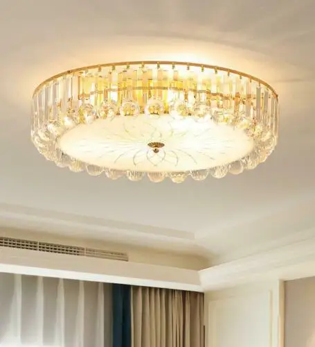 Luxury Modern Crystal Chandelier Flush Mount Ceiling Light Lamp Fixture Crystal Ceiling Lamp Living Room Bedroom Decoration Lamp
Luxury Modern Crystal Chandelier Flush Mount Ceiling Light Lamp Fixture Crystal Ceiling Lamp Living Room Bedroom Decoration Lamp