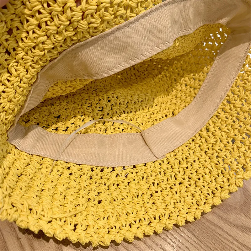 202105-LELE NEW SUMMER HANDMADE COLOR paper Cute kids girl sun cap baby leisure hat
202105-LELE NEW SUMMER HANDMADE COLOR paper Cute kids girl sun cap baby leisure hat