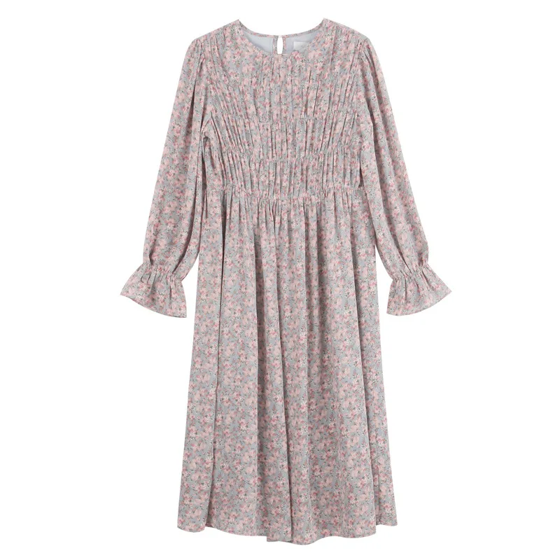 Female floral hubble-bubble sleeve dress 2021 spring han edition gentle temperament show thin knee-length dress
Female floral hubble-bubble sleeve dress 2021 spring han edition gentle temperament show thin knee-length dress
