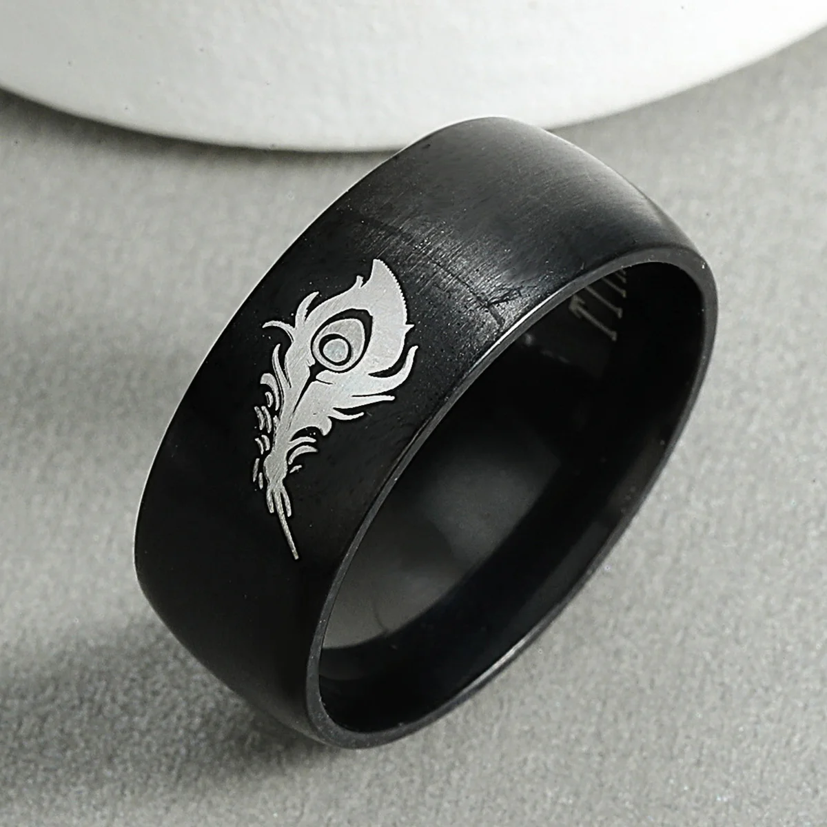 8mm LOL Game Lover's Ring Rakan and Xayah Couple Rings Titanium SteelStainless Steel Feather Ring Valentine's Day Gift Ri
8mm LOL Game Lover's Ring Rakan and Xayah Couple Rings Titanium SteelStainless Steel Feather Ring Valentine's Day Gift Ri