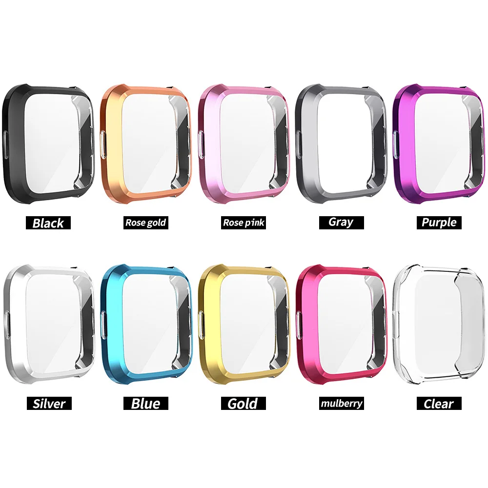 Силиконовый чехол для смарт-часов Fitbit Versa Lite Band, ТПУ Защитная рамка для Fitbit Versa, ремешок, защитный чехол, аксессуары
Силиконовый чехол для смарт-часов Fitbit Versa Lite Band, ТПУ Защитная рамка для Fitbit Versa, ремешок, защитный чехол, аксессуары