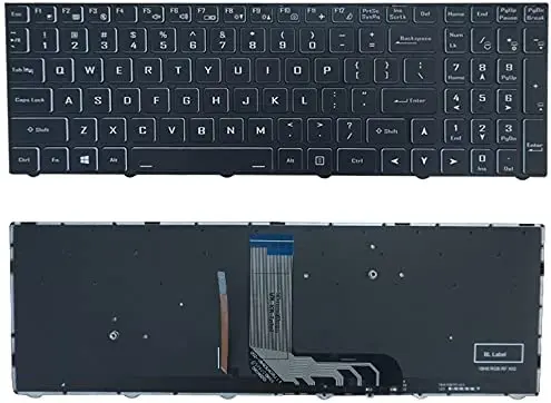 Новинка для Clevo NH57AF1 NH57DP NH58AC NH58AF1 NH58DCQ NH58DPQ Клавиатура ноутбука с Цветной