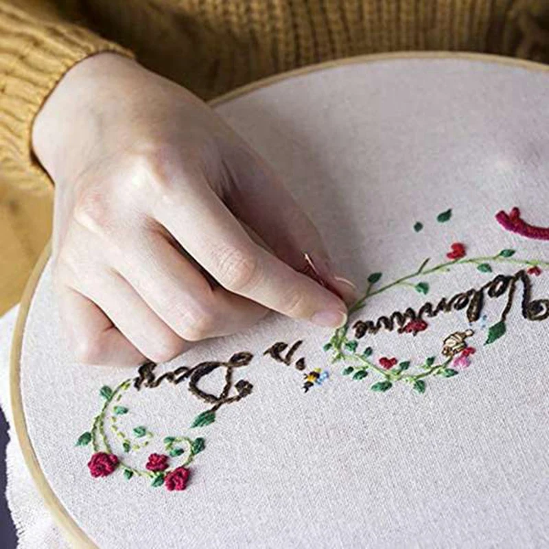 20Pcs / Set 20cm Wooden Embroidery Frame Frame Set Bamboo Stitch Garland for DIY Cross Stitch Needle Craft Tool
20Pcs / Set 20cm Wooden Embroidery Frame Frame Set Bamboo Stitch Garland for DIY Cross Stitch Needle Craft Tool
