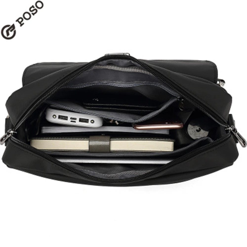 POSO Multi-pocket Travel Diagonal Bag Multi-pocket Travel Bag USB Leisure Bag Fashion Handbag Outdoor Waterproof Sports Bag
POSO Multi-pocket Travel Diagonal Bag Multi-pocket Travel Bag USB Leisure Bag Fashion Handbag Outdoor Waterproof Sports Bag