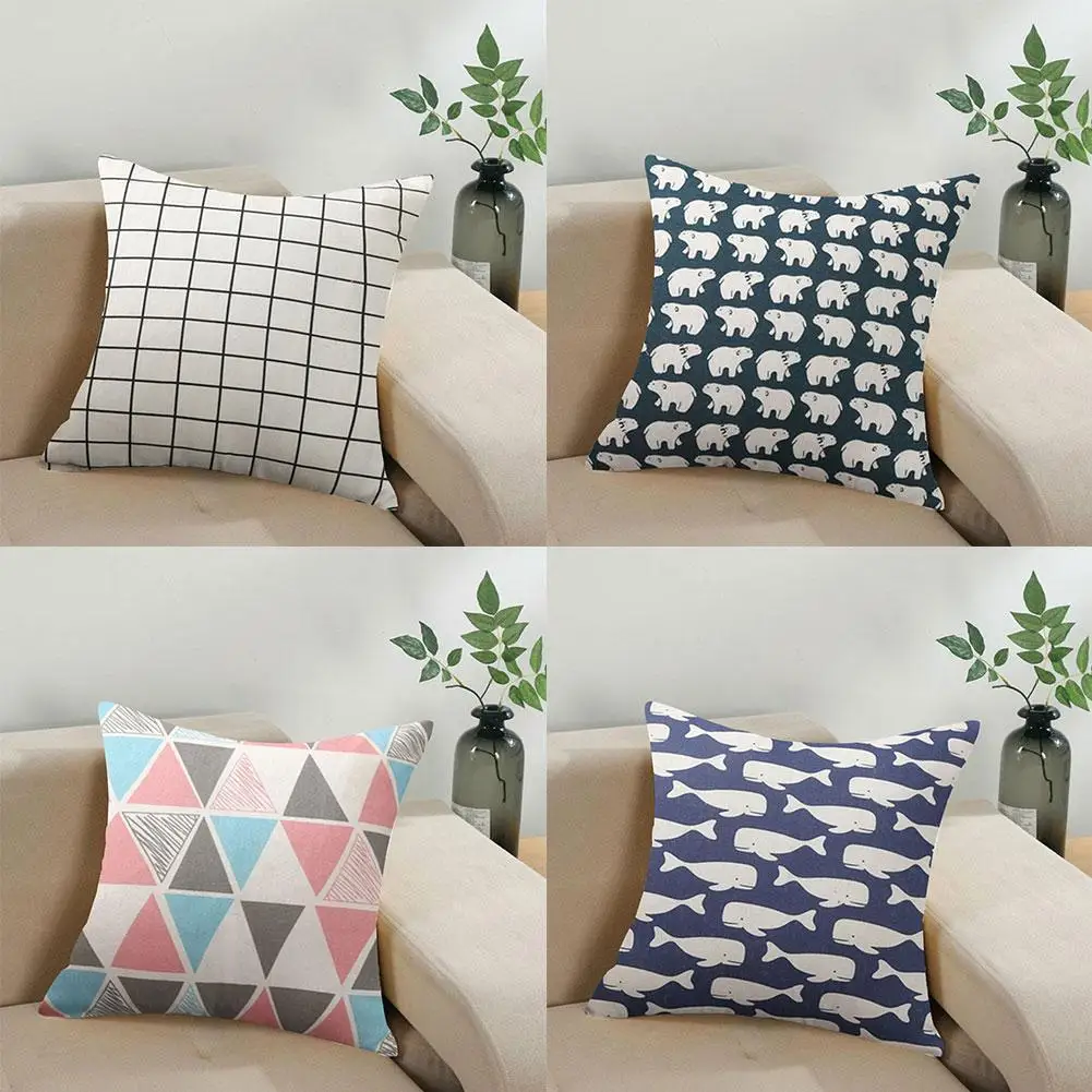 1PC Nordic Geometric Double Side Cushion Cover Living Sofa Room 45x45cm Home Cover Decor Simple Pillowcase Style N2N2
1PC Nordic Geometric Double Side Cushion Cover Living Sofa Room 45x45cm Home Cover Decor Simple Pillowcase Style N2N2