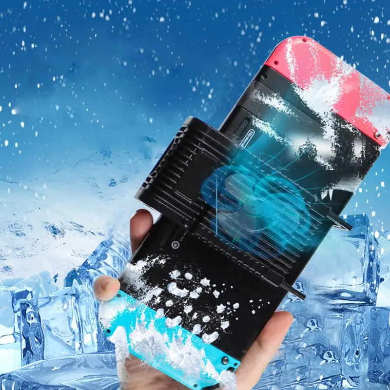 Gamepad Cooling Fan Hand Grip Holder Kickstand Charging Stand for NS Switch/Switch Lite Console
Gamepad Cooling Fan Hand Grip Holder Kickstand Charging Stand for NS Switch/Switch Lite Console