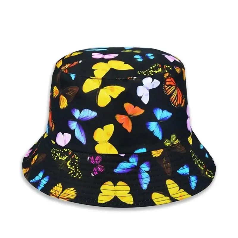 LDSLYJR 2021 Cotton colorful butterfly print Bucket Hat Fisherman Hat outdoor travel hat Sun Cap Hats for Men and Women 32
LDSLYJR 2021 Cotton colorful butterfly print Bucket Hat Fisherman Hat outdoor travel hat Sun Cap Hats for Men and Women 32