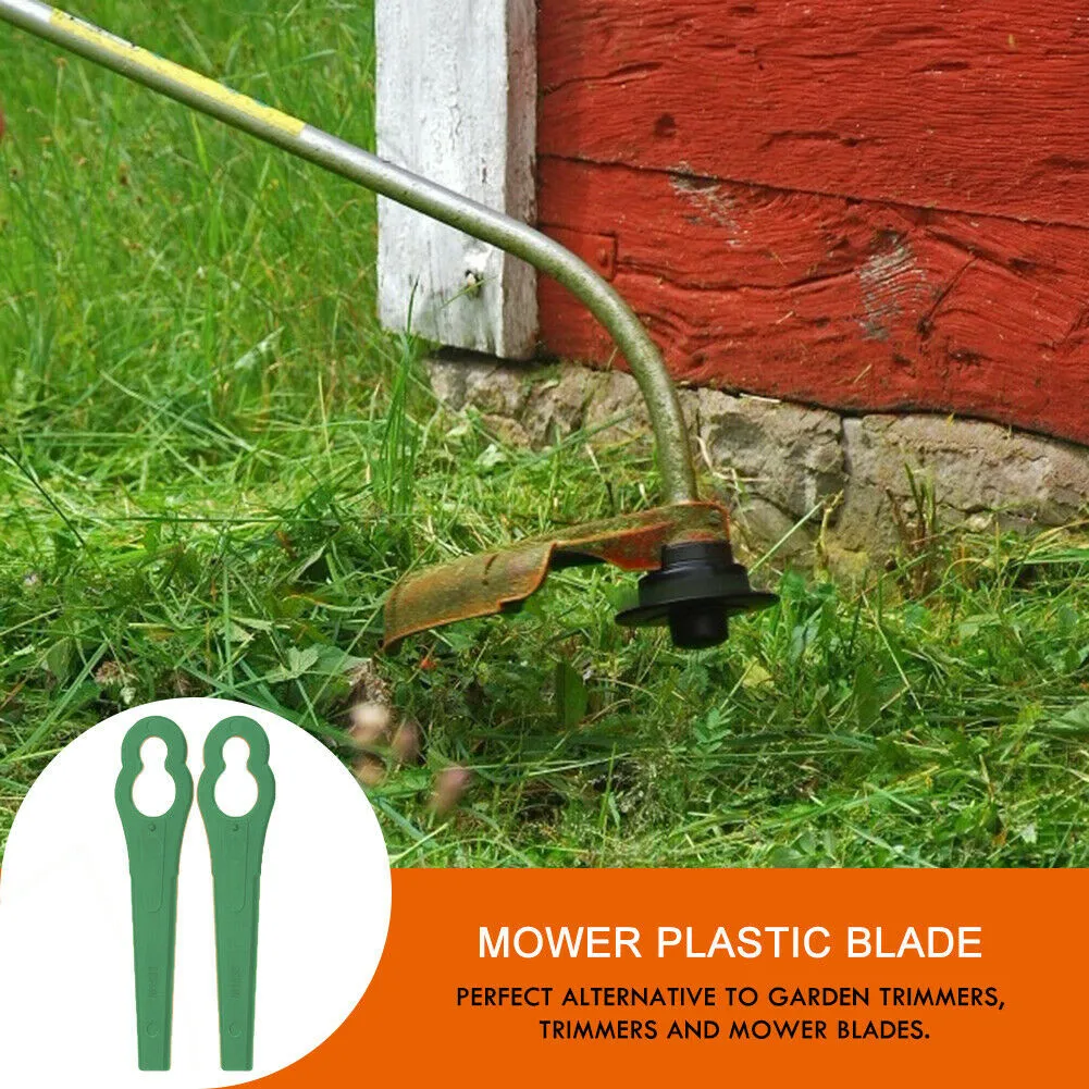 100 Pcs Grass Cutter Blades Plastic Replacenment Fittings For Cordless Grass Trimmer Lawn Mower Accessories
100 Pcs Grass Cutter Blades Plastic Replacenment Fittings For Cordless Grass Trimmer Lawn Mower Accessories
