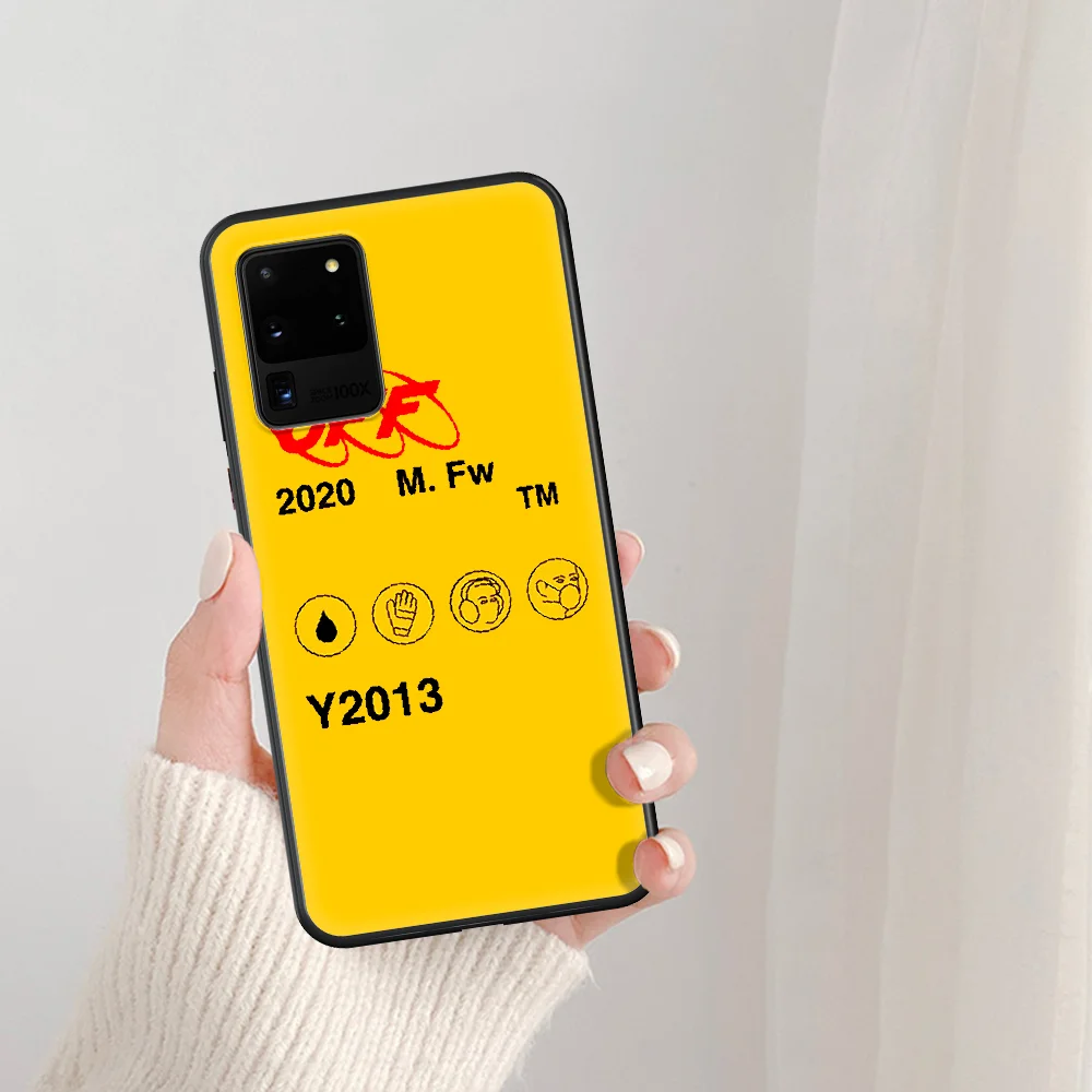 OFF ow white Phone Case For Samsung Galaxy Note S 8 9 10 20 Plus E Lite Uitra black Etui 3D Funda Tpu Shell Trend Back Silicone
OFF ow white Phone Case For Samsung Galaxy Note S 8 9 10 20 Plus E Lite Uitra black Etui 3D Funda Tpu Shell Trend Back Silicone